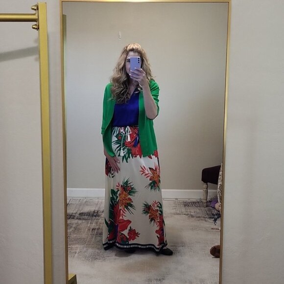 Free Market Tropical Maxi Skirt - Picture 4 of 13